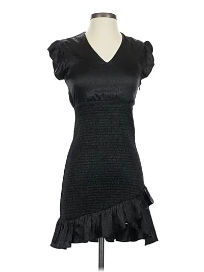 Pre-owned Aqua Cocktail Dress In Black