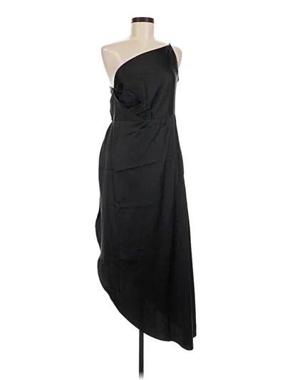 Pre-owned Aqua Cocktail Dress In Black