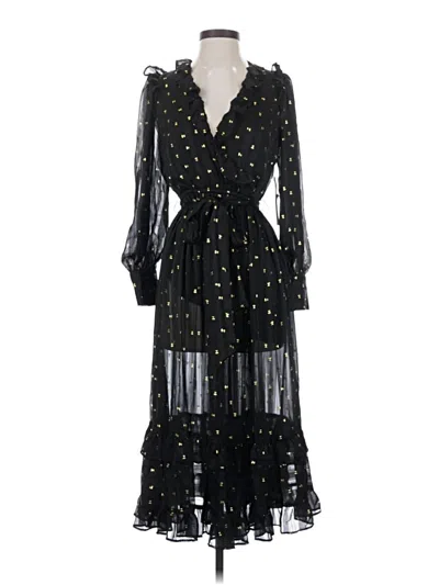 Pre-owned Aqua Cocktail Dress In Black