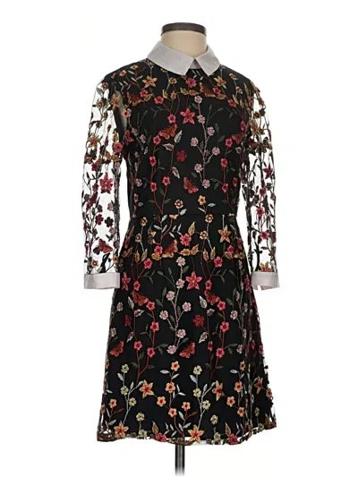 Pre-owned Aqua Cocktail Dress In Black