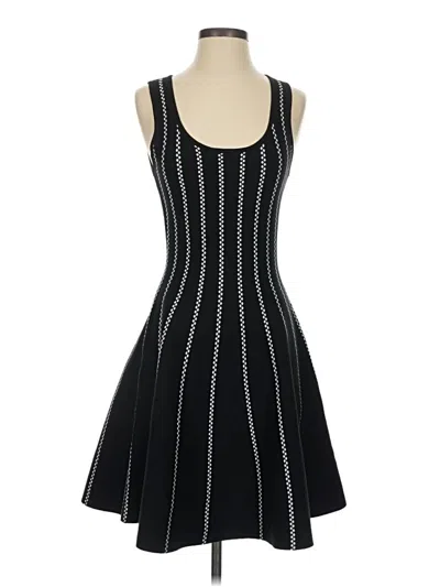 Pre-owned Aqua Cocktail Dress In Black