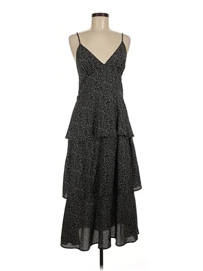 Pre-owned Aqua Cocktail Dress In Black