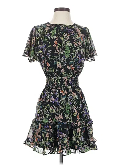 Pre-owned Aqua Cocktail Dress In Black
