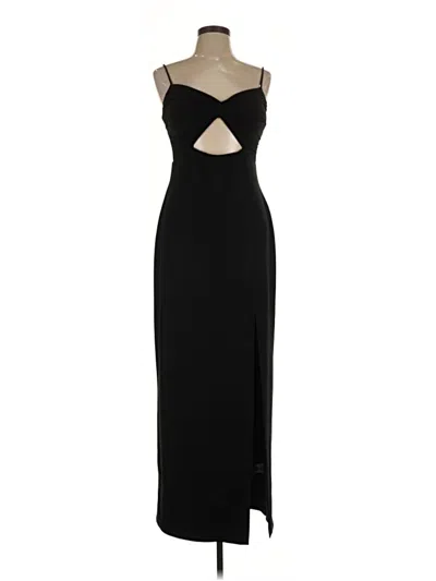 Aqua Cocktail Dress In Black