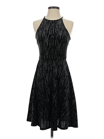 Pre-owned Aqua Cocktail Dress In Black