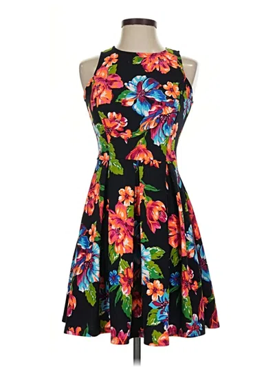 Pre-owned Aqua Cocktail Dress In Black