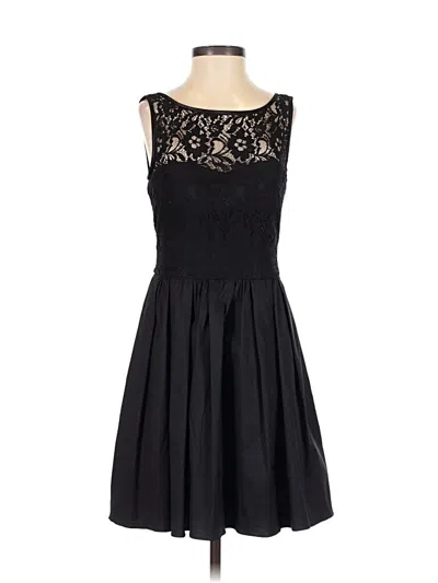 Pre-owned Aqua Cocktail Dress In Black