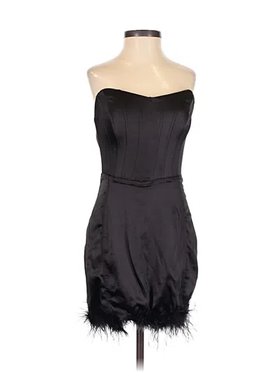 Pre-owned Aqua Cocktail Dress In Black