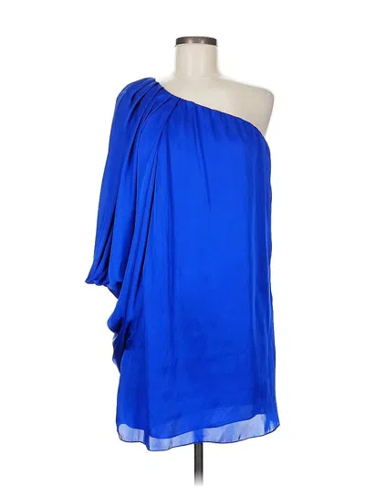 Pre-owned Aqua Cocktail Dress In Blue