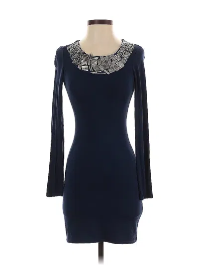 Pre-owned Aqua Cocktail Dress In Blue