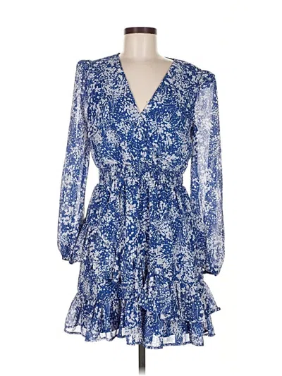 Pre-owned Aqua Cocktail Dress In Blue