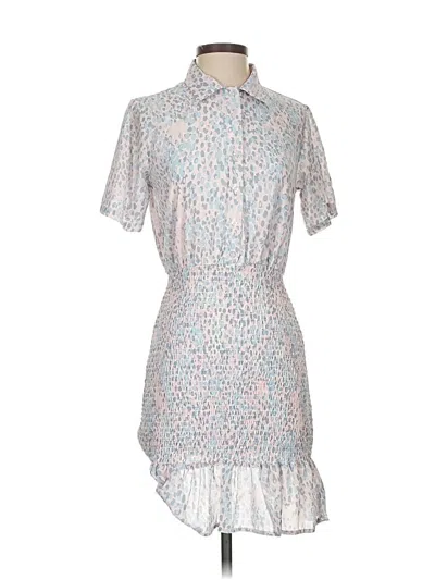 Pre-owned Aqua Cocktail Dress In Blue