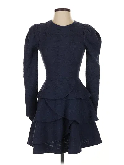 Pre-owned Aqua Cocktail Dress In Blue
