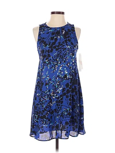Pre-owned Aqua Cocktail Dress In Blue