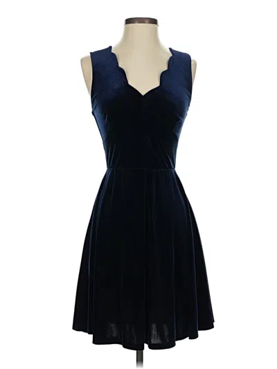 Pre-owned Aqua Cocktail Dress In Blue