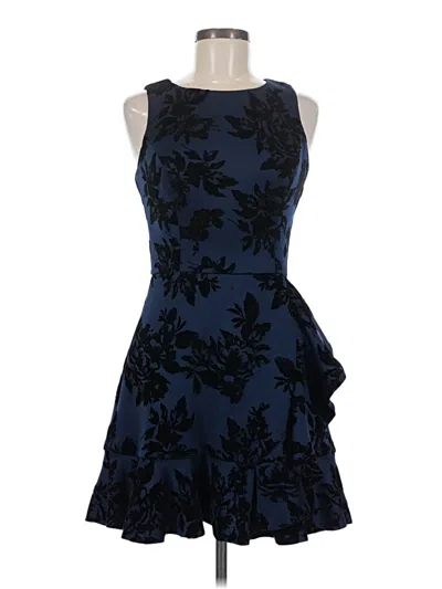 Pre-owned Aqua Cocktail Dress In Blue