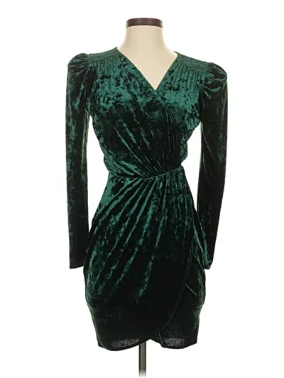 Pre-owned Aqua Cocktail Dress In Blue