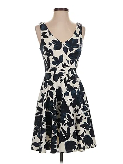 Pre-owned Aqua Cocktail Dress In Blue