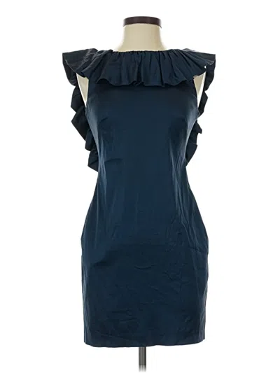 Pre-owned Aqua Cocktail Dress In Blue