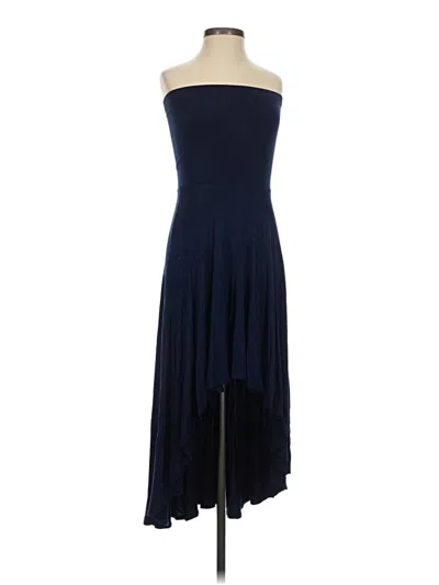 Pre-owned Aqua Cocktail Dress In Blue