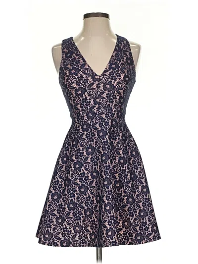 Pre-owned Aqua Cocktail Dress In Blue