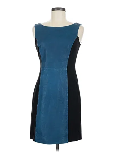 Pre-owned Aqua Cocktail Dress In Blue