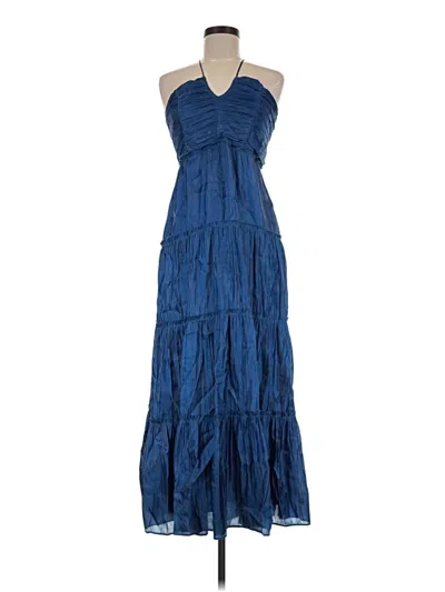 Pre-owned Aqua Cocktail Dress In Blue