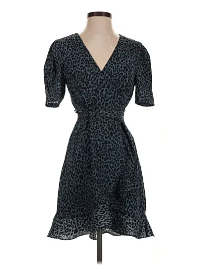 Pre-owned Aqua Cocktail Dress In Blue