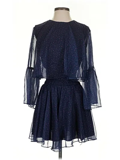 Pre-owned Aqua Cocktail Dress In Blue