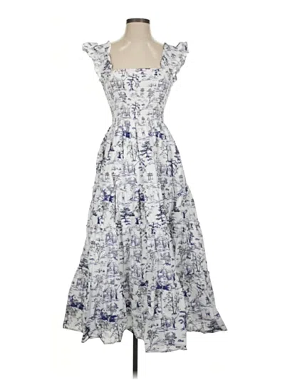 Pre-owned Aqua Cocktail Dress In Blue