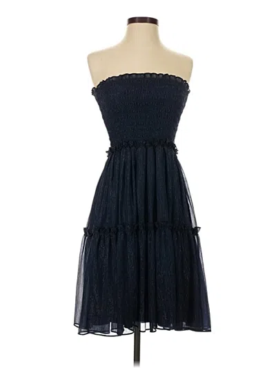 Pre-owned Aqua Cocktail Dress In Blue