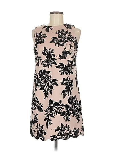 Aqua Cocktail Dress In Brown