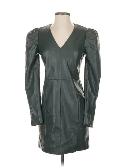 Pre-owned Aqua Cocktail Dress In Gray