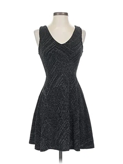 Pre-owned Aqua Cocktail Dress In Gray
