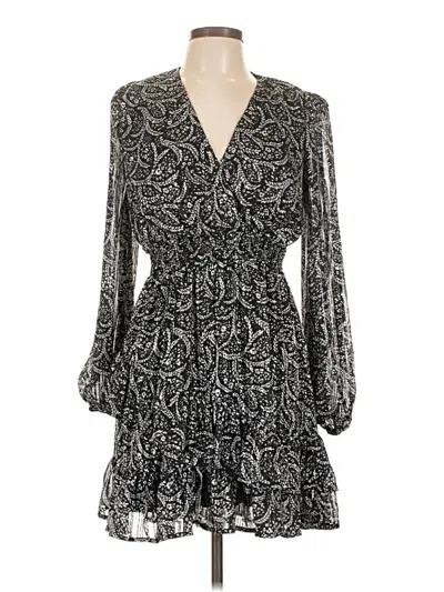 Pre-owned Aqua Cocktail Dress In Gray