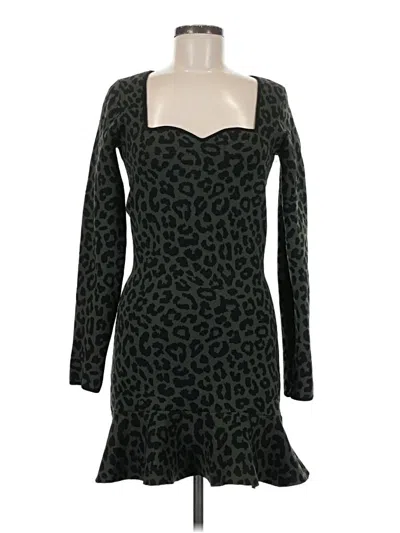 Pre-owned Aqua Cocktail Dress In Green