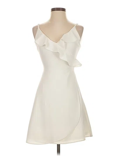 Pre-owned Aqua Cocktail Dress In Ivory
