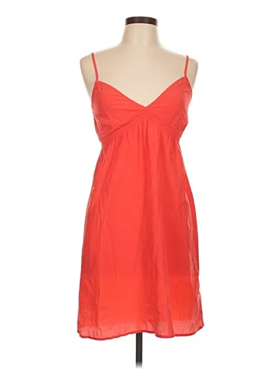 Pre-owned Aqua Cocktail Dress In Orange