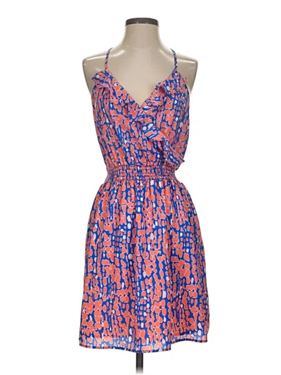 Pre-owned Aqua Cocktail Dress In Orange