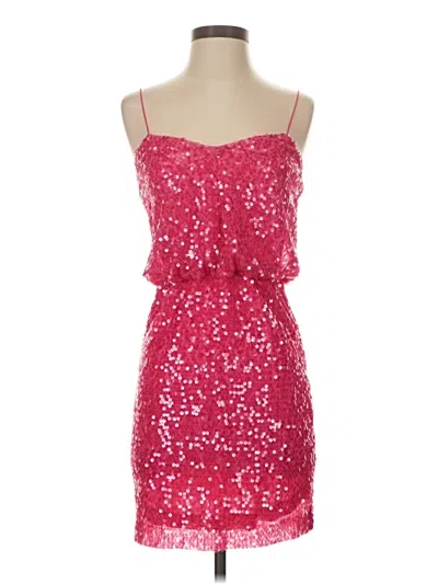 Pre-owned Aqua Cocktail Dress In Pink