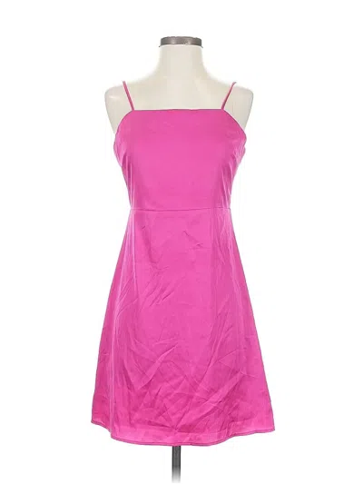 Pre-owned Aqua Cocktail Dress In Pink