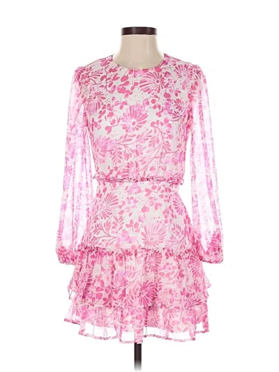 Pre-owned Aqua Cocktail Dress In Pink