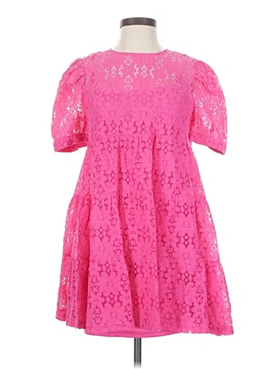 Pre-owned Aqua Cocktail Dress In Pink
