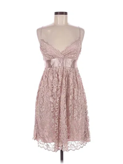 Pre-owned Aqua Cocktail Dress In Pink