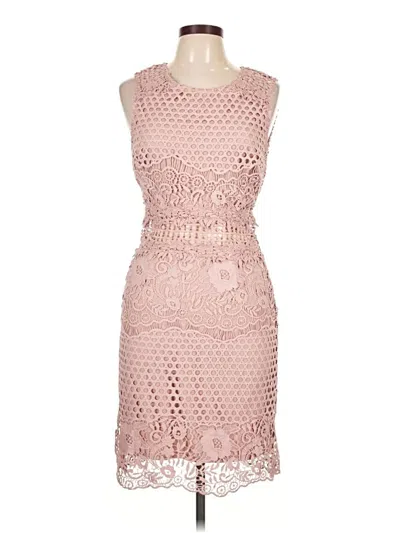 Pre-owned Aqua Cocktail Dress In Pink