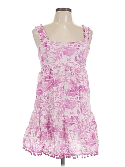 Pre-owned Aqua Cocktail Dress In Pink