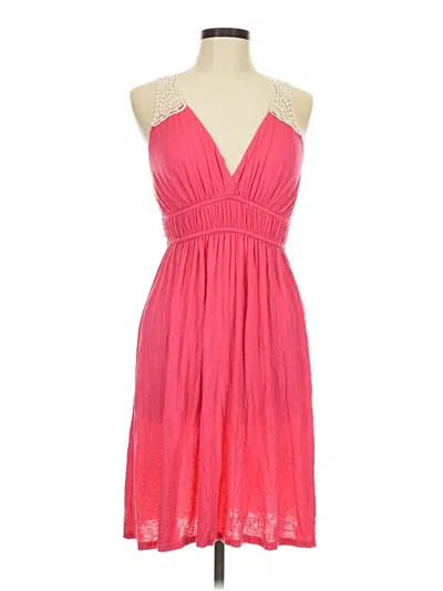 Pre-owned Aqua Cocktail Dress In Pink