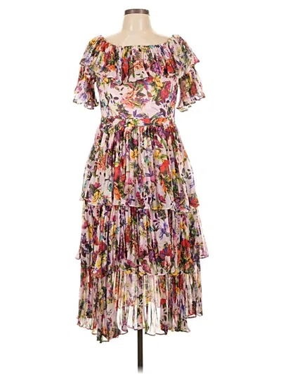 Pre-owned Aqua Cocktail Dress In Pink