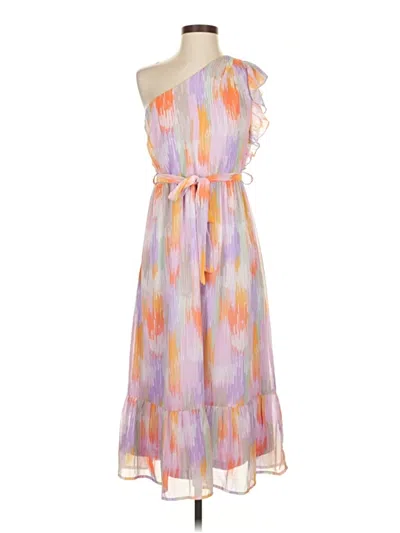 Pre-owned Aqua Cocktail Dress In Purple