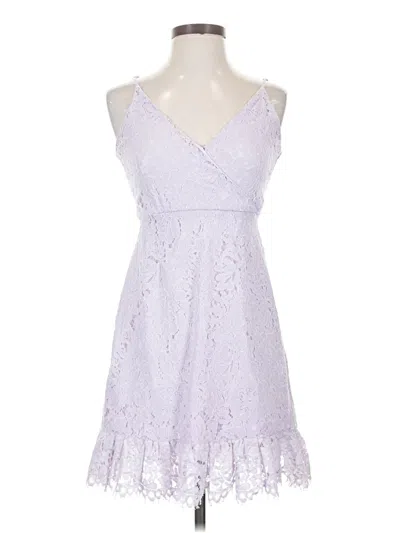 Pre-owned Aqua Cocktail Dress In Purple